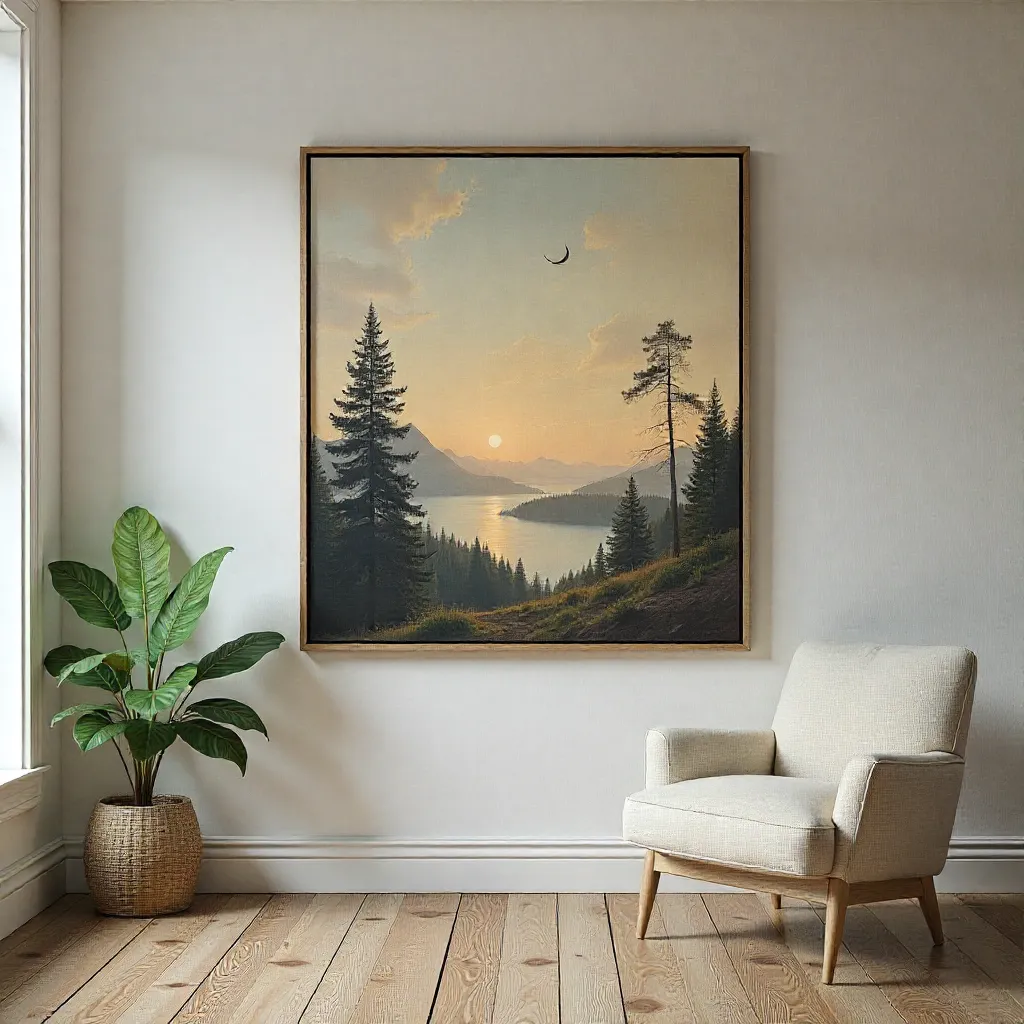 Belysning av målverk